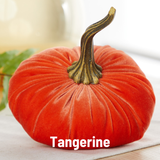 Large Velvet Pumpkin