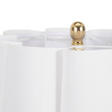 Boho Floral Applique Table Lamp