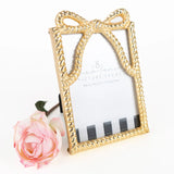 Gold Bow Picture Frame