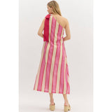 Stripe Maxi Dress