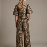 Leopard Wide Leg  Pants