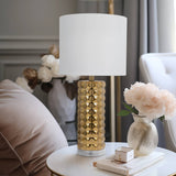 Gold Ceramic Table Lamp