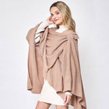 Shoulder Strap Ruana Poncho