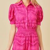 Eyelet Lace Romper