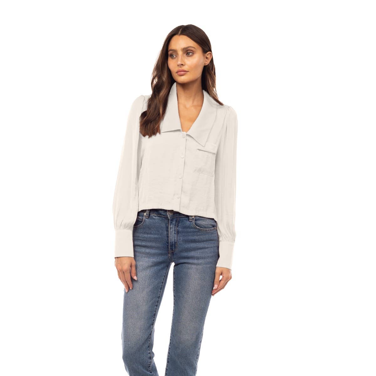 Long Sleeve Peter Blouse