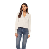 Long Sleeve Peter Blouse