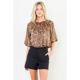 Leo Short Sleeve Blouse