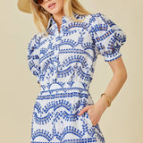 Eyelet Lace Romper