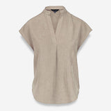 Soft Matte Drop Shoulder Blouse