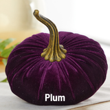 Large Velvet Pumpkin