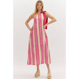 Stripe Maxi Dress