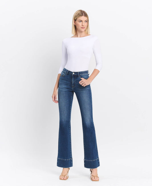 HIGH RISE TROUSER JEANS