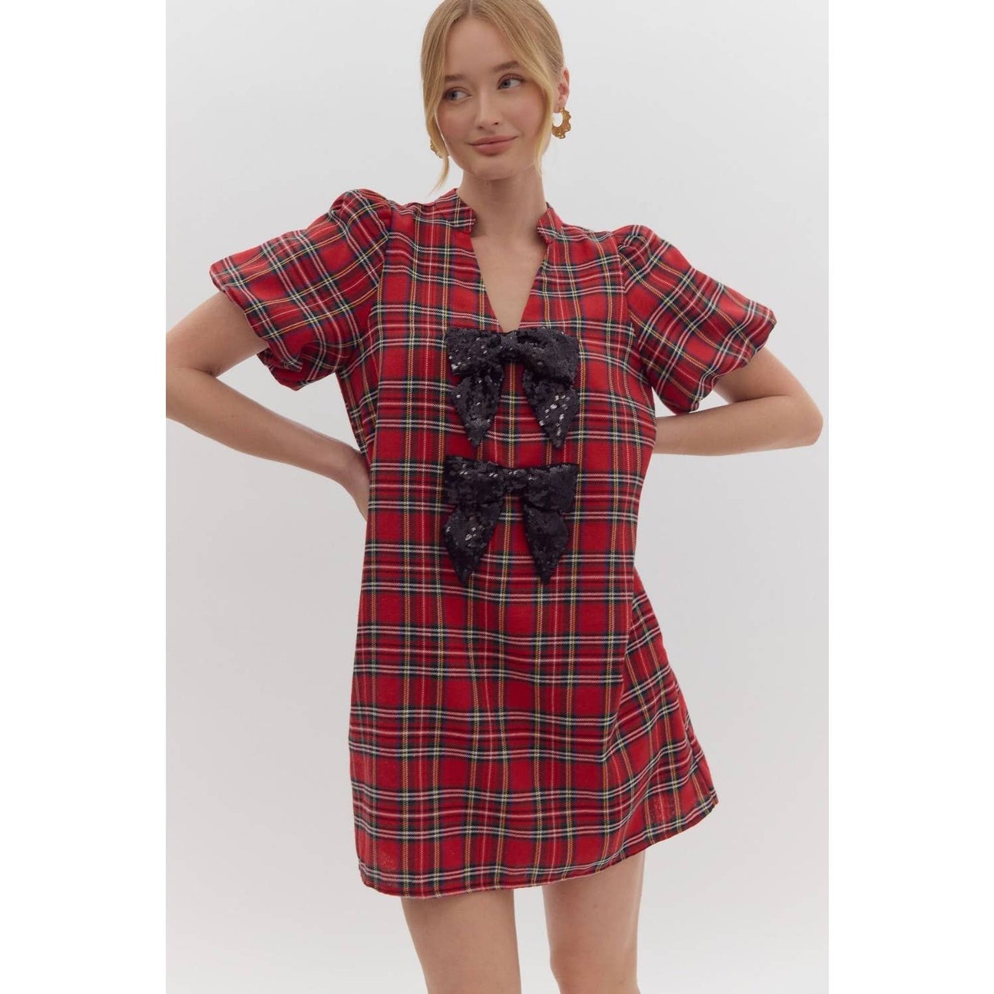 Plaid Party Dress