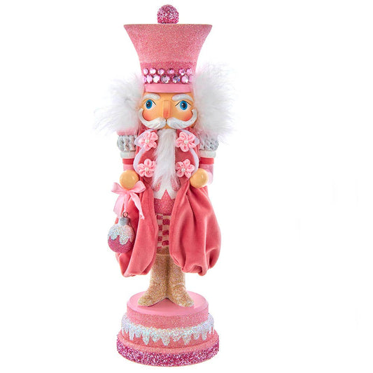 15"HOLLYWOOD PINK SWEET SOLDIER NUTCRACKER