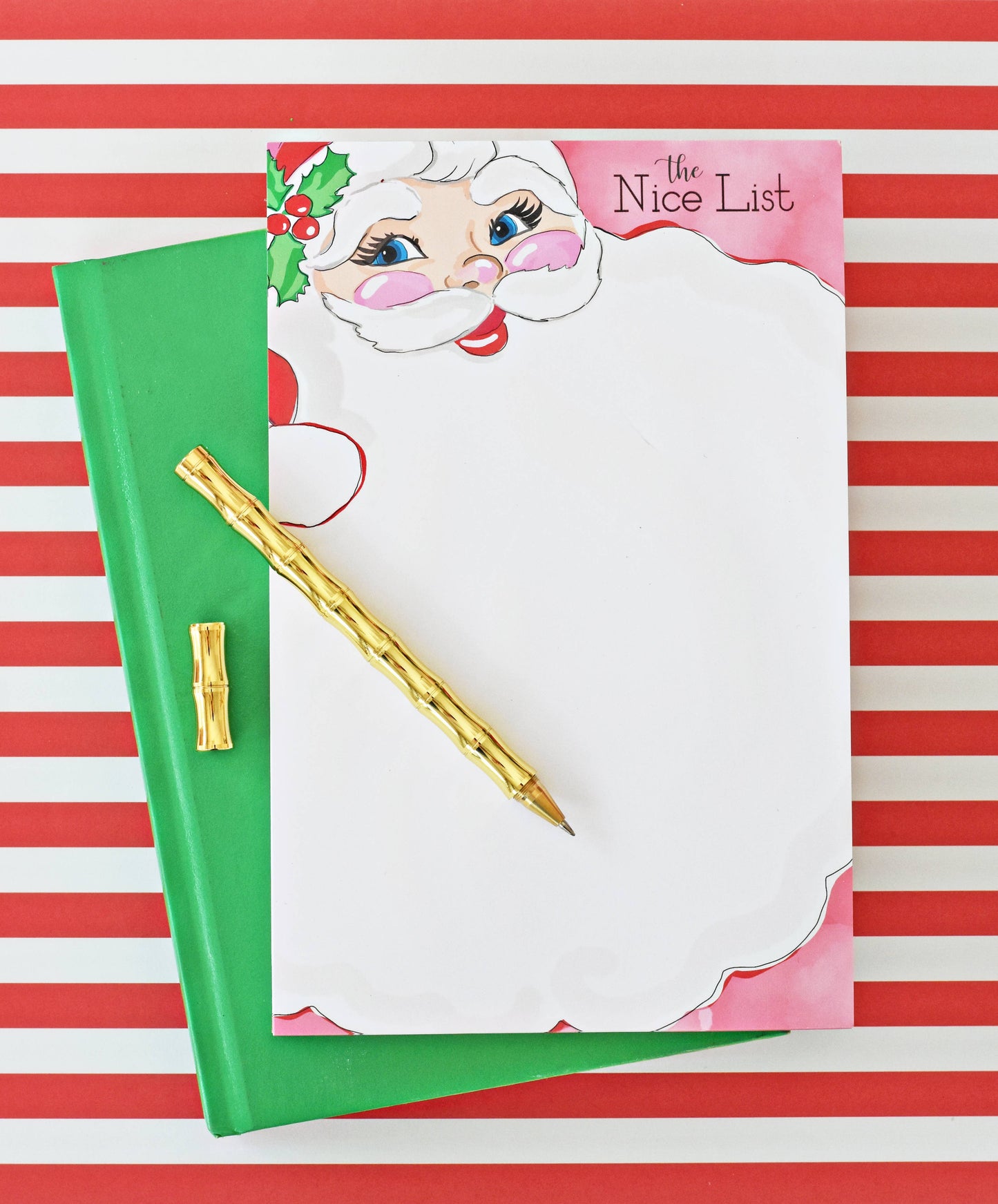The Nice List Christmas Holiday Notepad