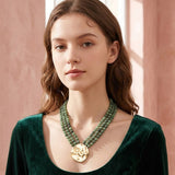 Bold Disc Necklace