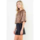 Leo Short Sleeve Blouse