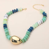 Chunky Pebble Resin Necklace