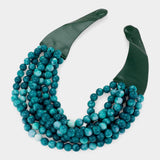 Chunky Acrylic Bead Necklace