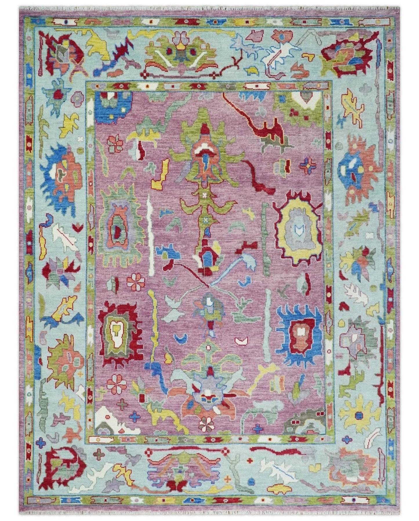 Pink Oushak Rug