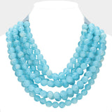Chunky Acrylic Bead Necklace