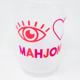 I Heart Mahjong Cups