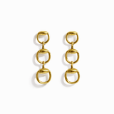 Equestrian Link Drop Earrings