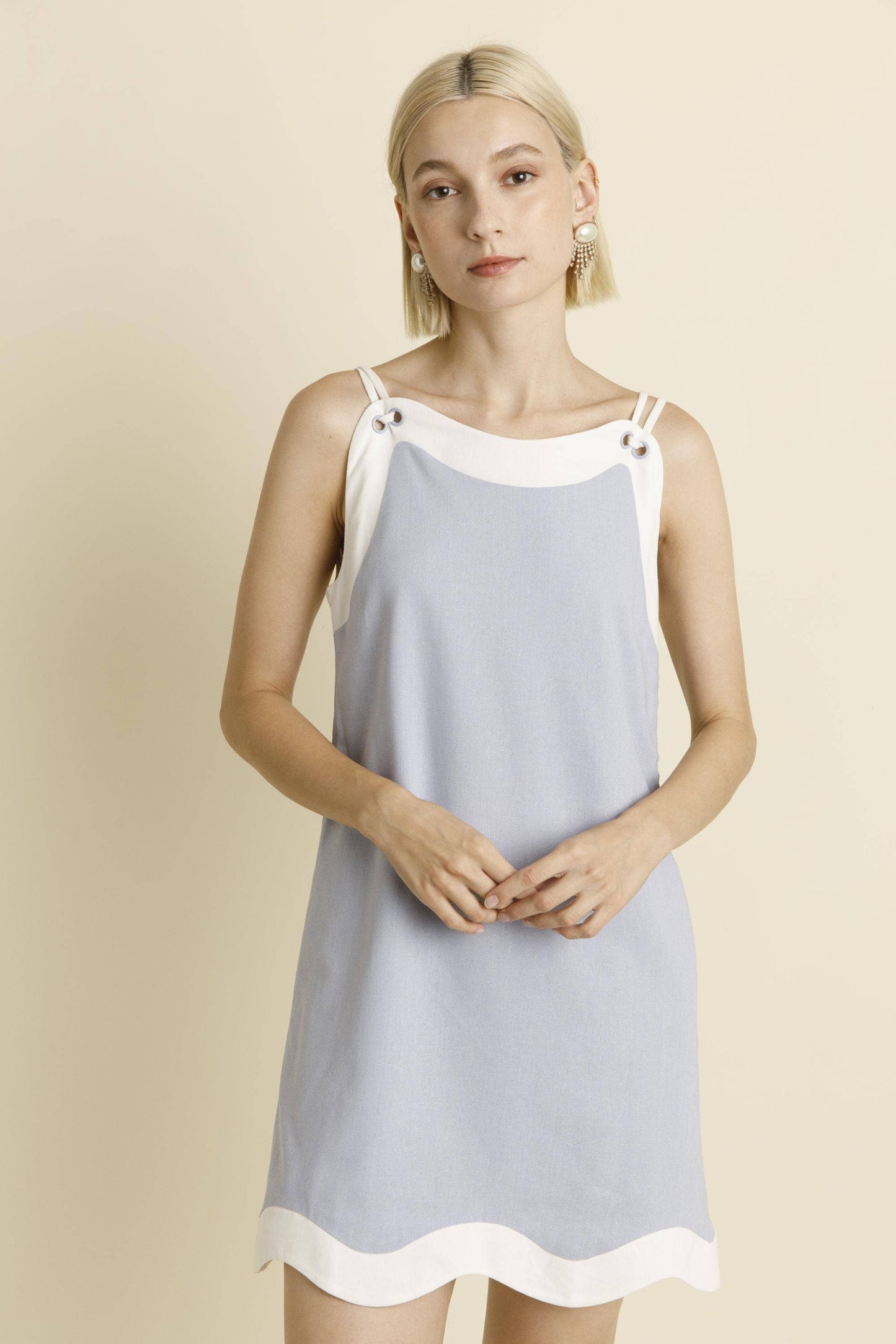 LINEN WAVE DRESS