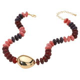 Chunky Pebble Resin Necklace