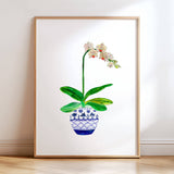 Ginger Jar Orchids S/2