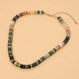 Boho Colorful Beaded Necklace