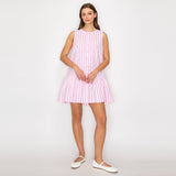 Dreamy Pink Stripe Dress