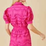 Eyelet Lace Romper