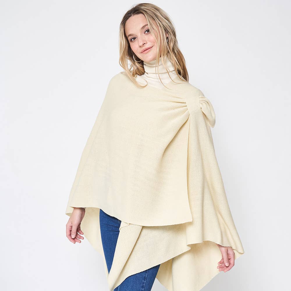 Shoulder Strap Ruana Poncho