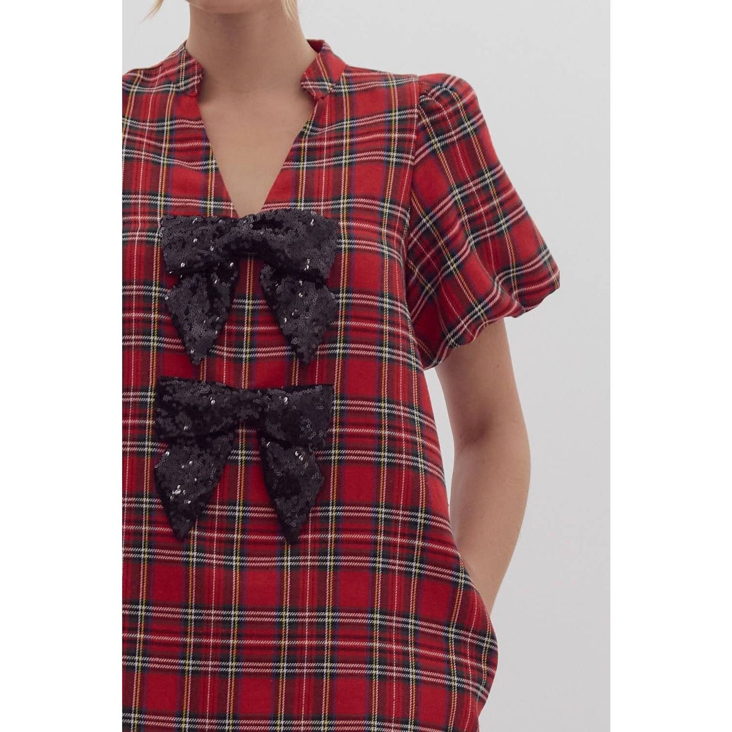 Plaid Party Dress