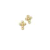 Pearl Cross Studs