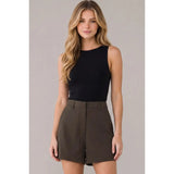 Fall High Waist Short