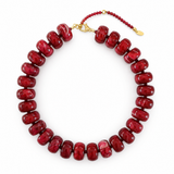 Chunky Resin Stone Bead Necklace
