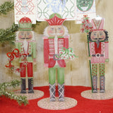 Cutout Acrylic Nutcracker on Stand