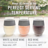 Wine Freeze Cups S/4