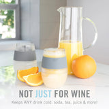 Wine Freeze Cups S/4