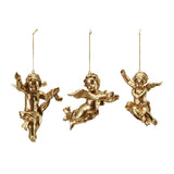 Resin Cherub Ornament