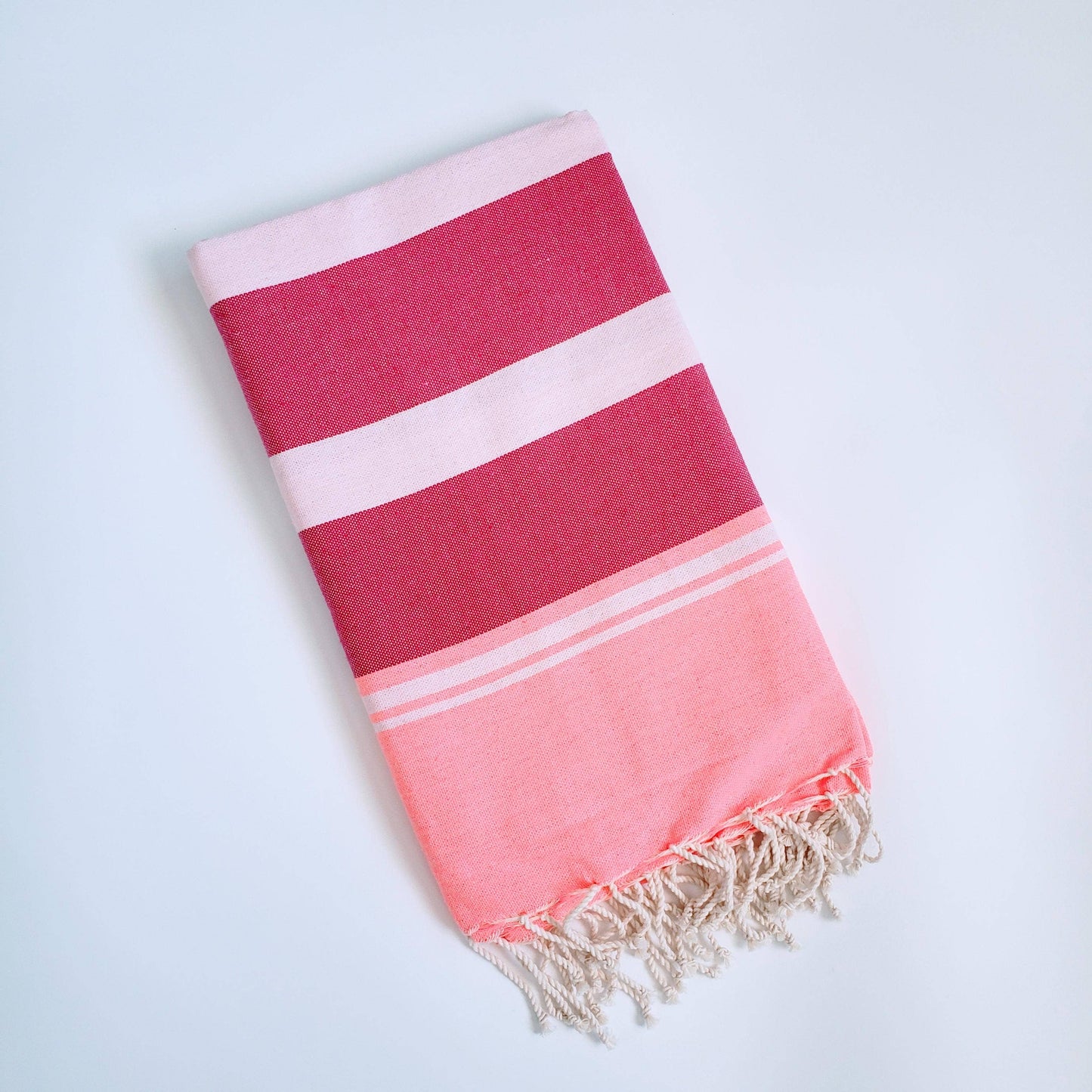 Turkish beach towel -sarong/  Fuchsia-Pink