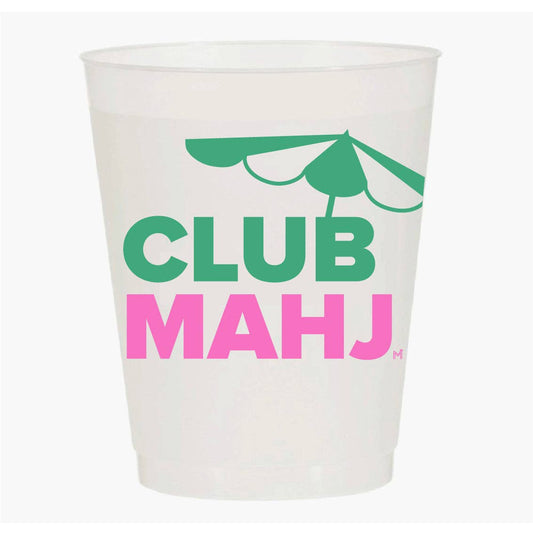“CLUB MAHJ” MAHJONG FROST FLEX CUPS