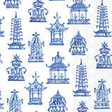 Paper Guest Towels 16 count Blue Pagoda Guest Towels