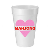 “HEART MAHJONG” FOAM CUP