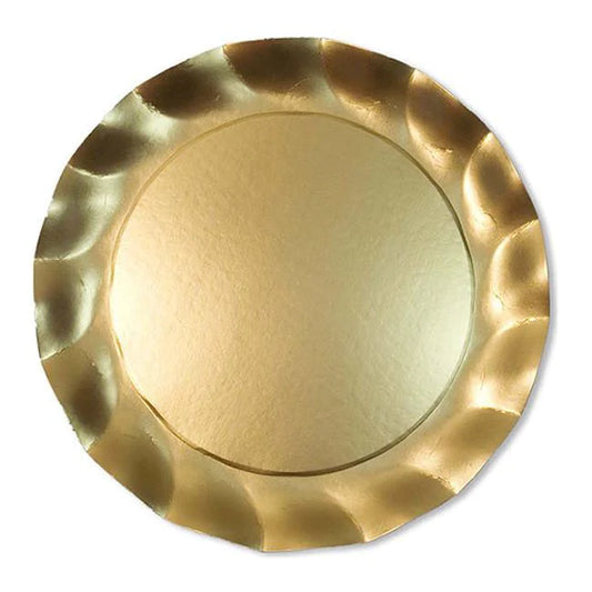 Wavy Gold Charger