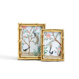 Gold Bamboo Photo Frames