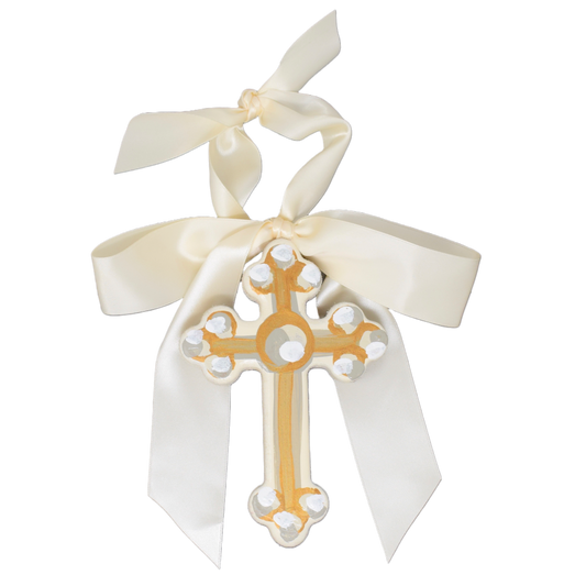 Peace Cross - White