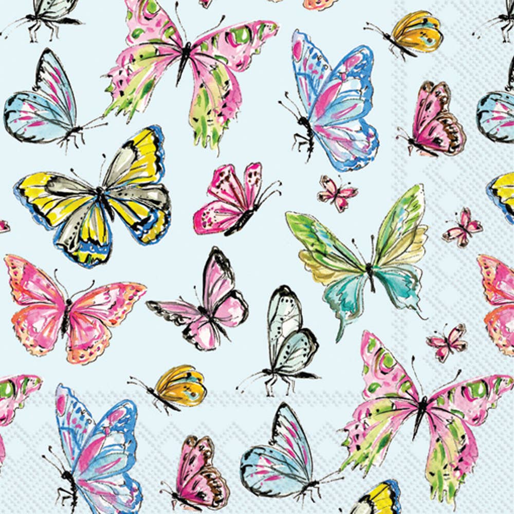 Butterfly Medley Cocktail Napkins